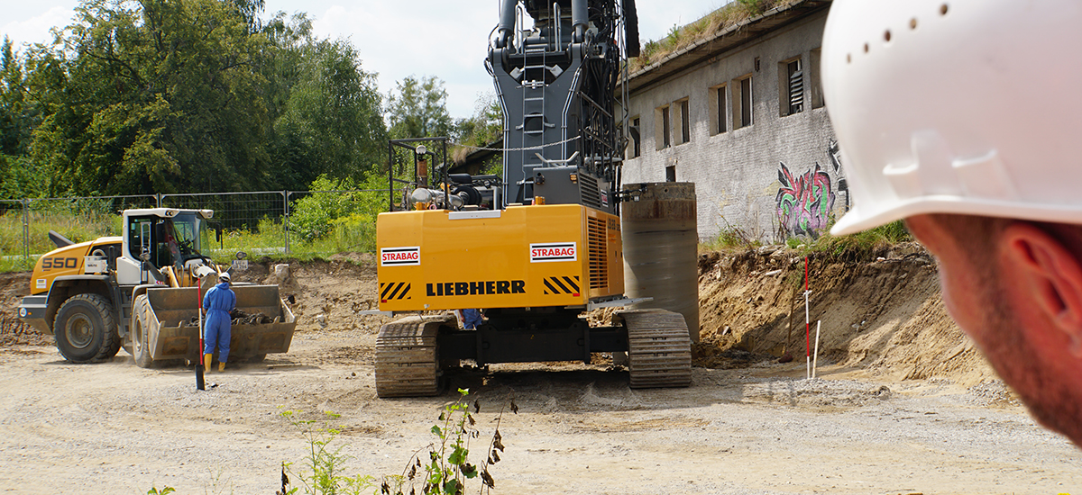 Baustelle Baustelle in Krampnitz